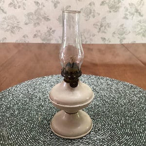 vintage Hurricane Smaller 7.25 Inch Oil Lamp