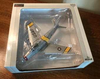 SpecCast F-86 Sabre Jet #42005 Korean War 50th Annversary Gold 2000 Hagerstrom
