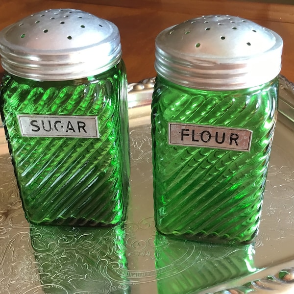 Glass Sugar Shaker Etsy