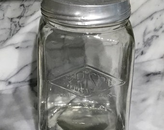 Vintage REKRISPER Storage Jar/Canister/Large Hoosier