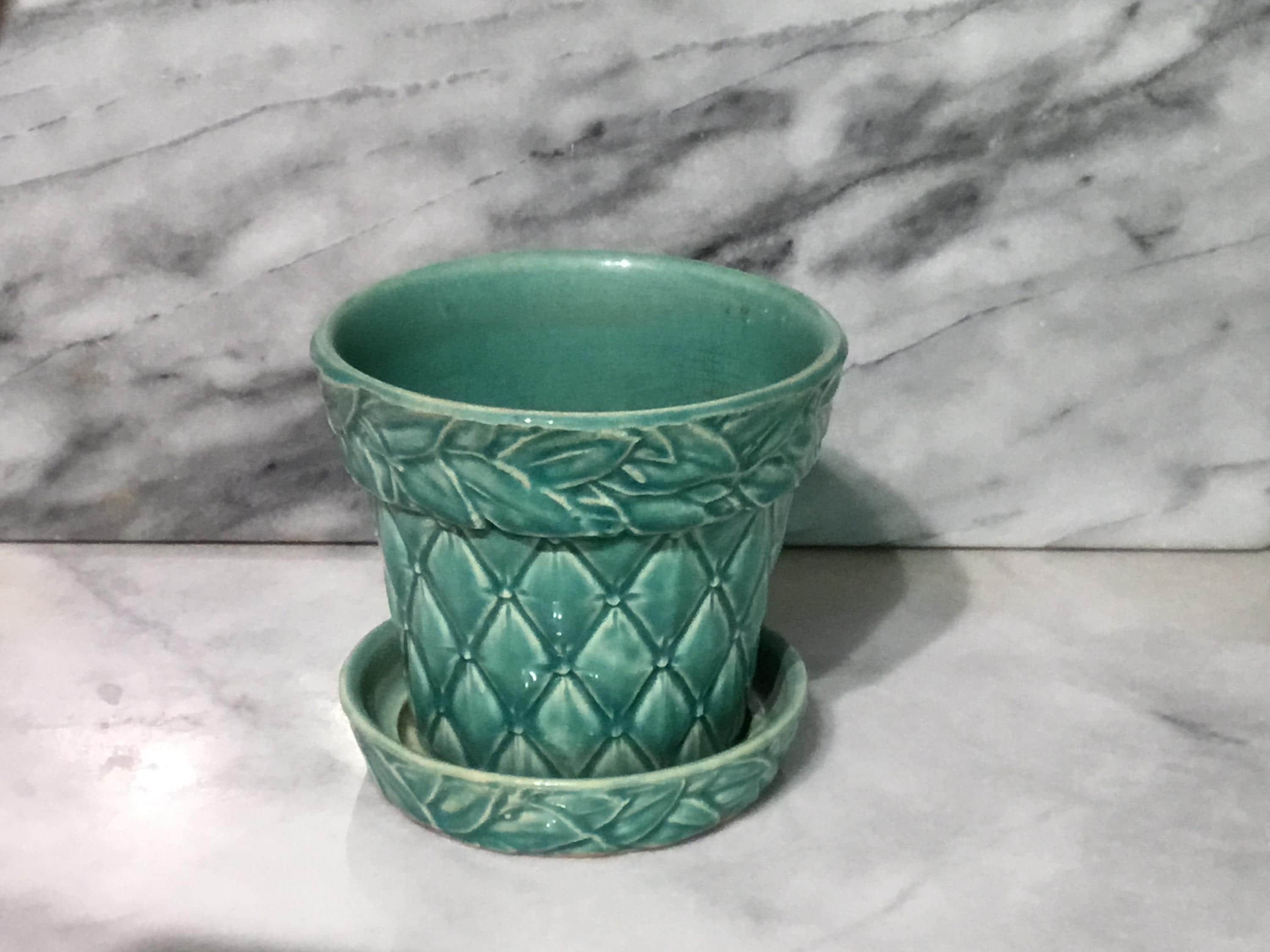 Vintage Usa Turquoise Pottery - Etsy