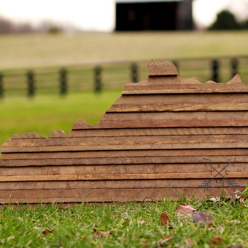 Reclaimed Kentucky Wood Tobacco Stick State - All 50 States Available