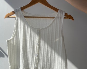 Ręcznie robiona damska piżama, biały zestaw piżamowy dla druhny składający się z koszulki i spodenek, miękka dzianinowa piżama wiskozowa, piżama świąteczna, prezent świąteczny