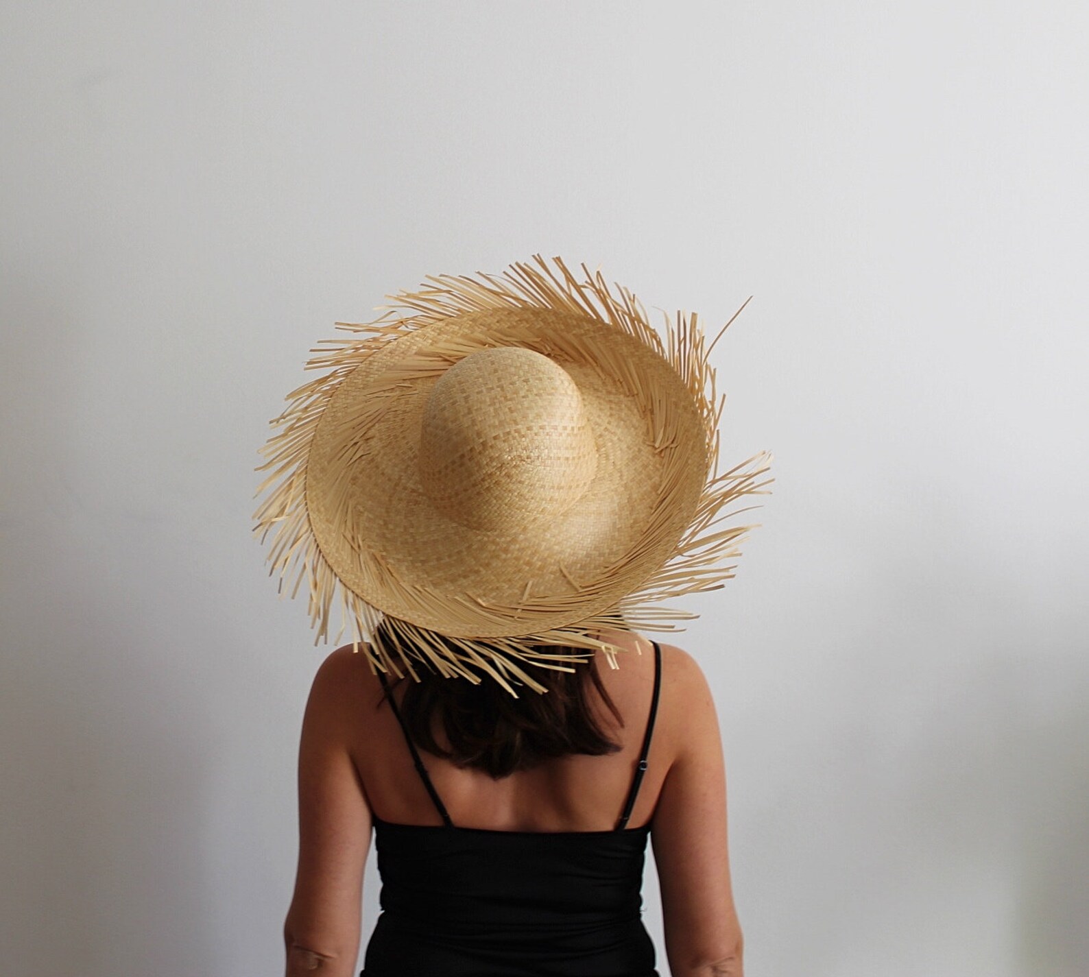 BEACH STRAW HAT Straw Hat Women Handmade Hatsstrohhut Etsy