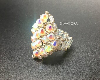 Ring with Swarovski elements Diamond