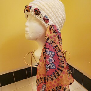 Aunt's Hat chemo hat crochet pattern PATTERN ONLY image 10