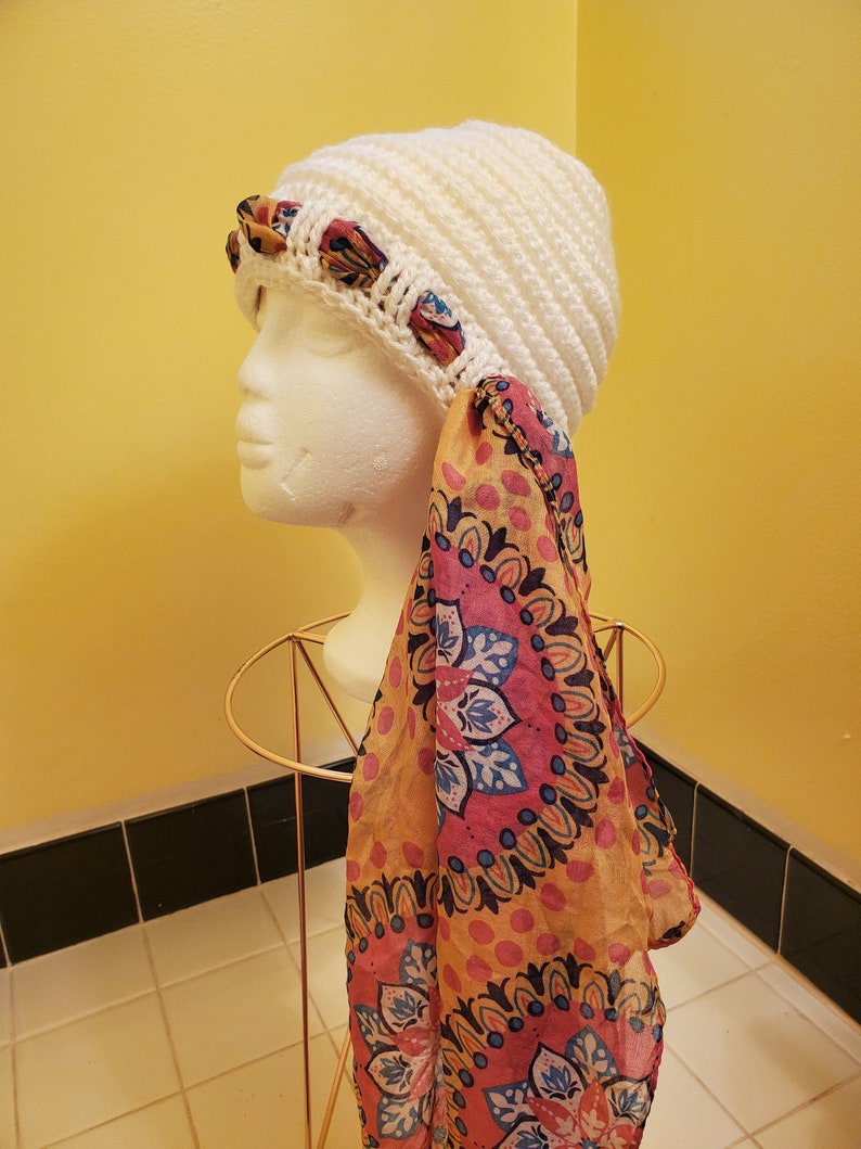 Aunt's Hat chemo hat crochet pattern PATTERN ONLY image 10