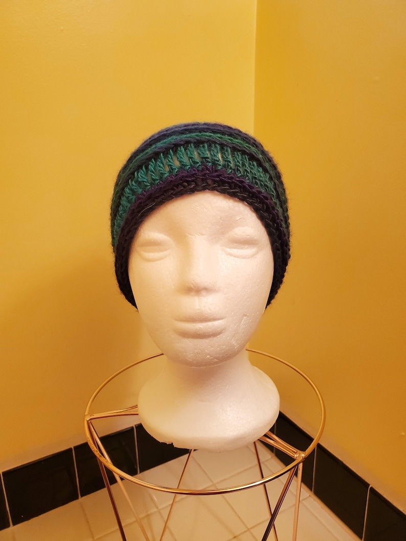 Aunt's Hat chemo hat crochet pattern PATTERN ONLY image 6