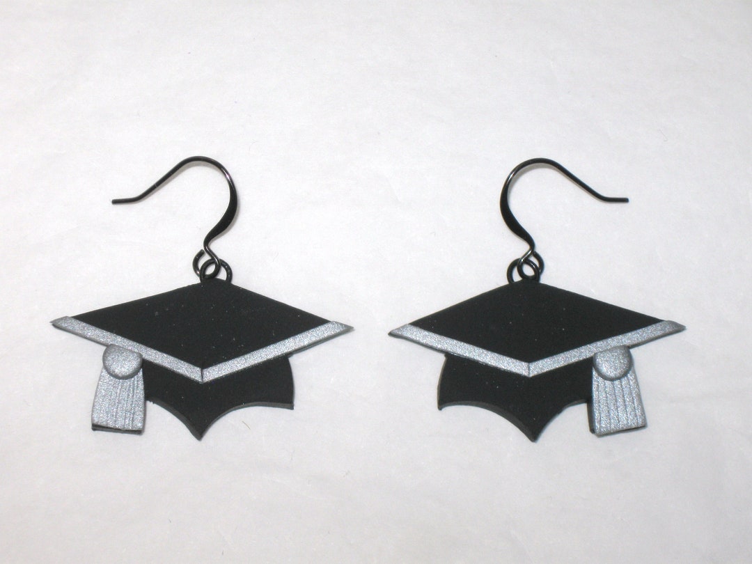 Graduation Cap Earrings,graduation Earrings,graduation Gift,graduate Earrings,graduation Mortar