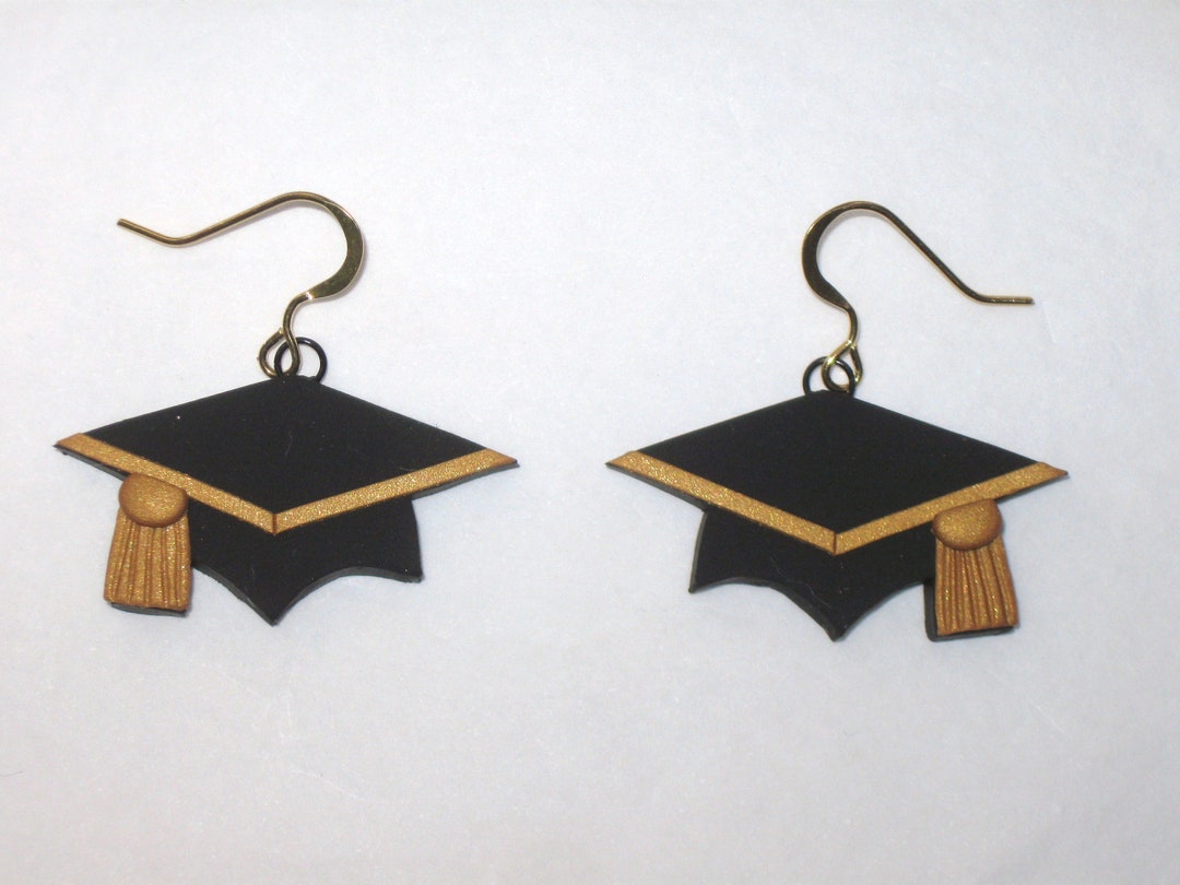 Graduation Cap Earrings,graduation Earrings,girl Graduation Gift,graduate Earrings,graduation