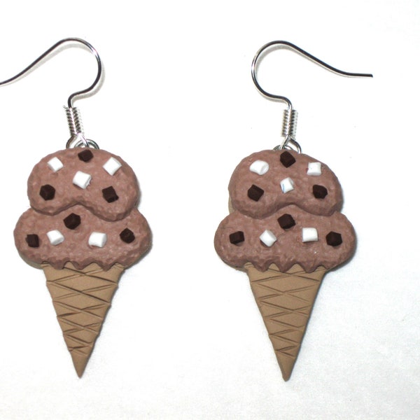 Ice Cream Earrings Etsy