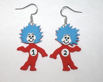 Teacher Earrings,Thing Earrings,Librarian Earrings,Teacher Gift,Librarian Jewelry,School Earrings,Teacher Jewelry,School Teacher Earrings