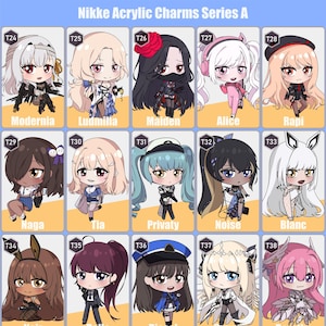 Nikke Acrylic Charms Series A