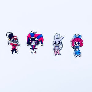The Amazing Digital Circus Acrylic Charms
