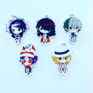 Luxiem Acrylic Charms (Mysta, Ike, Vox, Luka, Shu)