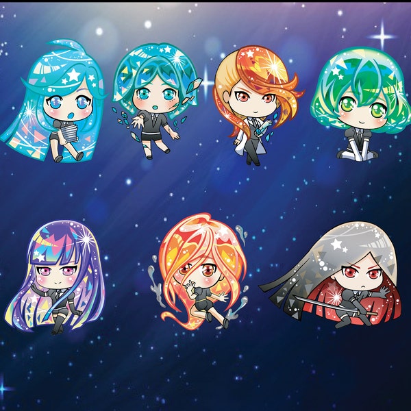 Houseki no Kuni Acrylic Charms