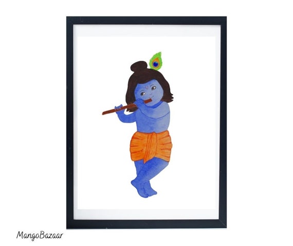 Baby Krishna Drawings for Sale - Fine Art America