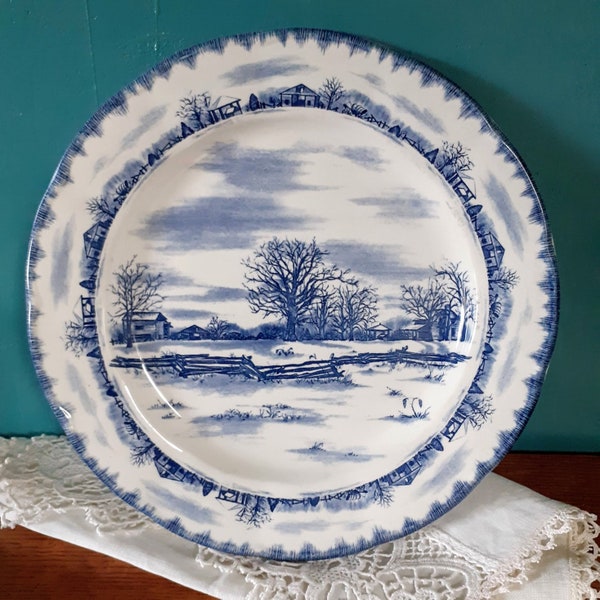 Assiettes plates (paire) « Bob Timberlake » Riverwood 107 by International