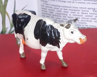 Vintage Timpo Holstein/Friesian Cow - Hollow-cast 1950s