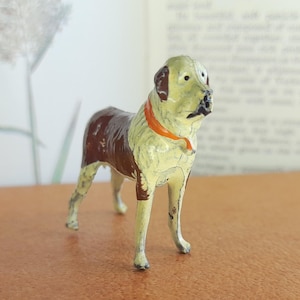 Vintage Britains St Bernard - Cat No 576 (1924) - Hollow-cast Toy
