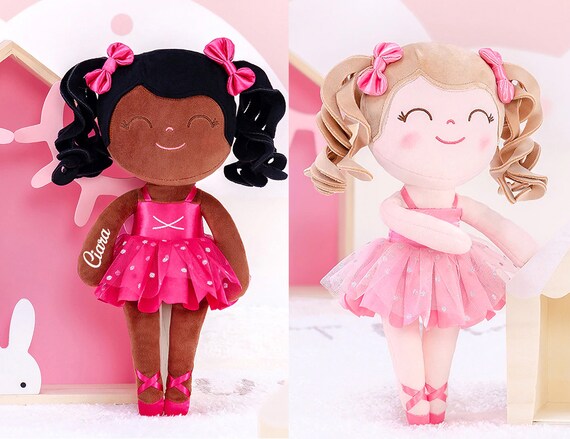 Personalised Curly Hair Ballerina Doll 