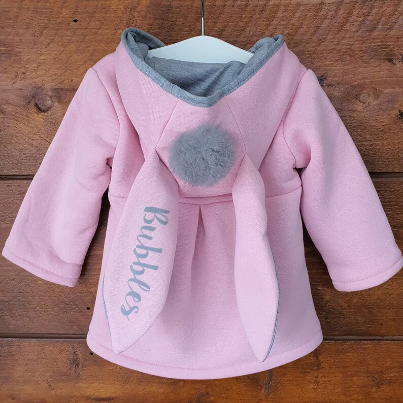 Manteau lapinou pour bébé - Créarice ETSY : KiddioShop