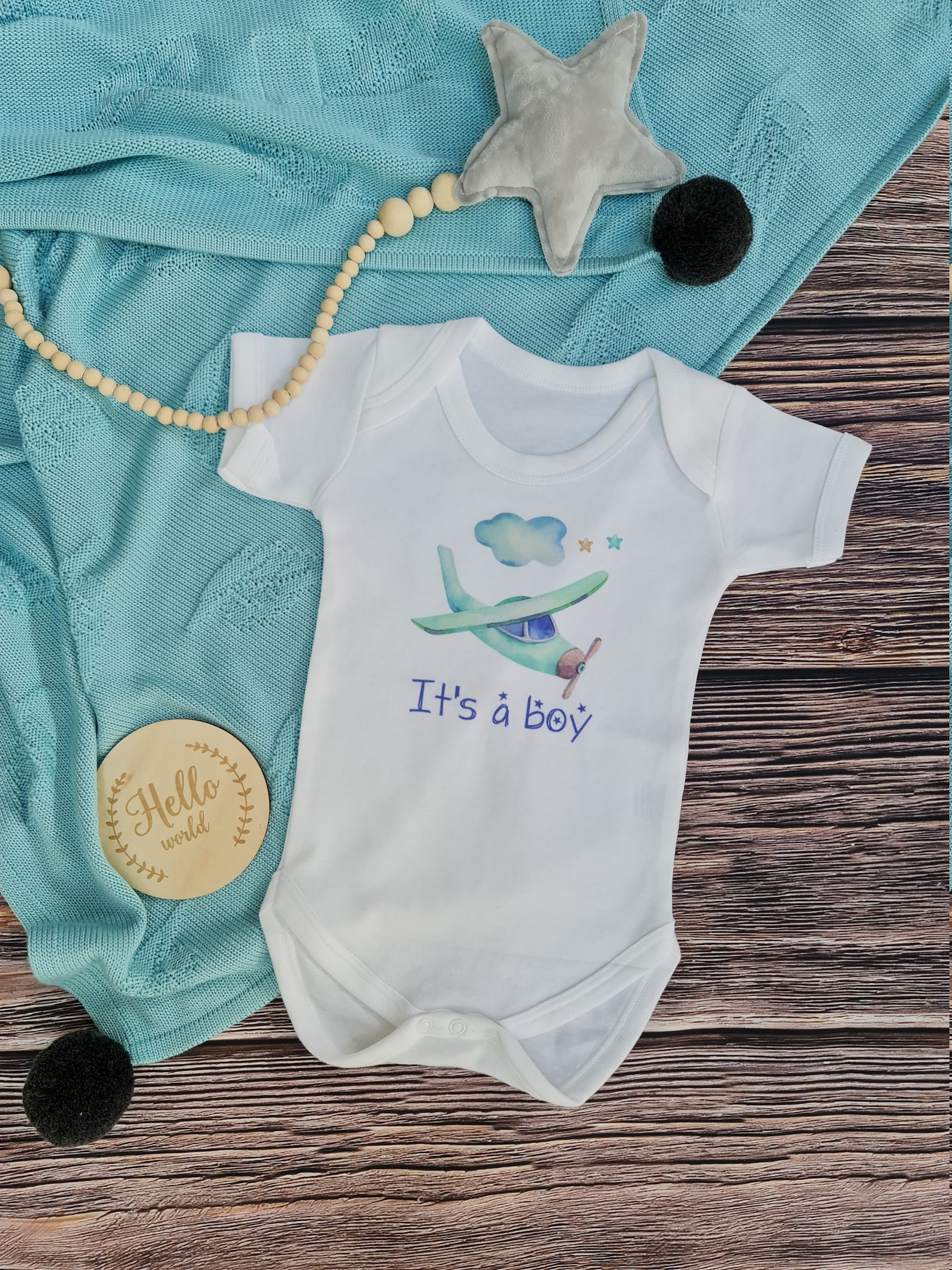 Custom Print Name Baby Vest New Baby Boy Gift Newborn Gift Etsy UK