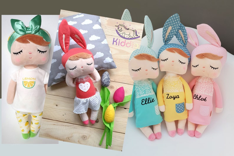 Poupées personnalisées - Créatrice ETSY : KiddioShop