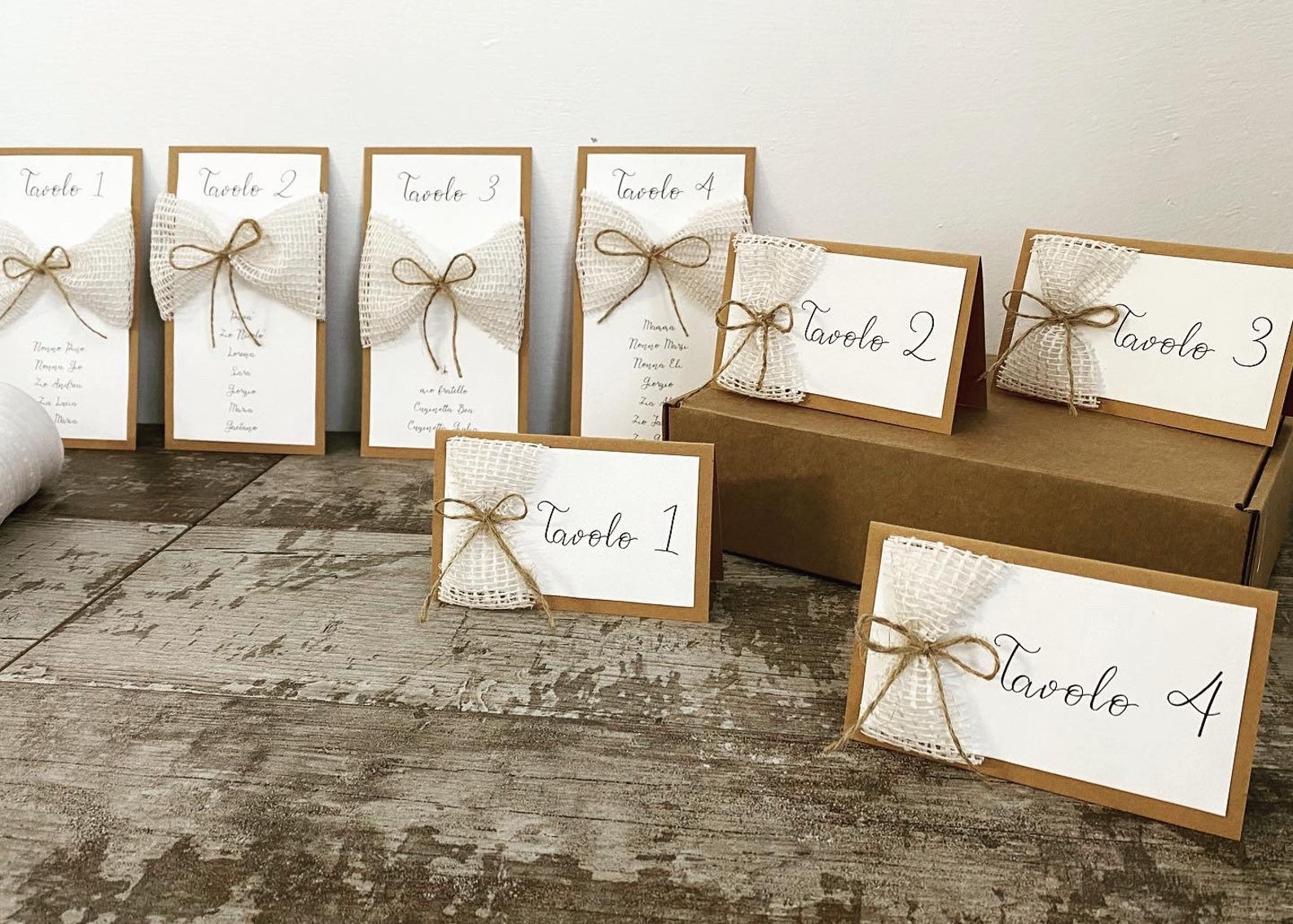 Cartoncini con nomi degli invitati per tableau de mariage - Etsy Italia