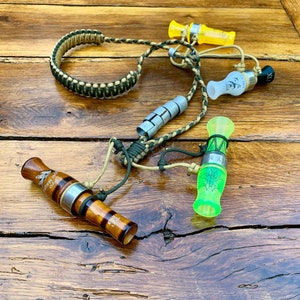 Double wide Waterfowl lanyard