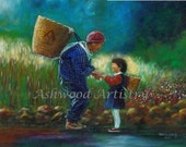 Family, Asian family, China, Mother's Day, China landscape, wall art, Grandparents, outdoors, Generational, love, family love, joy, legacy