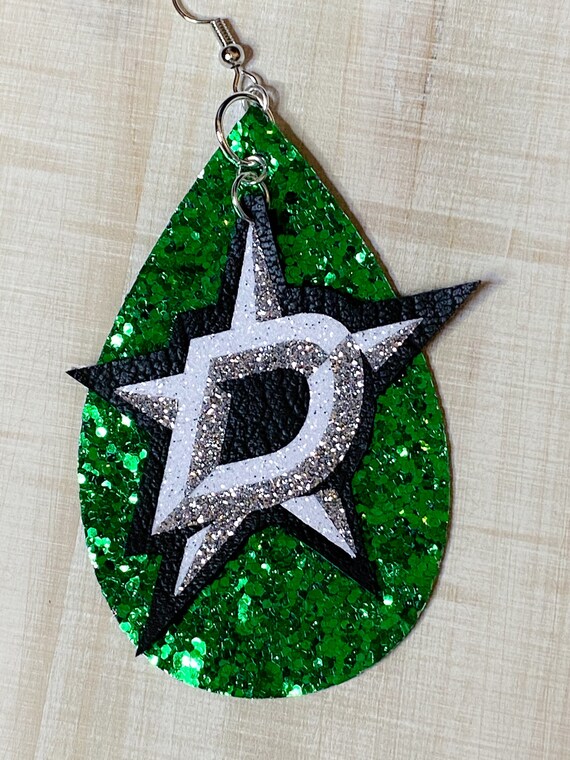 Dallas Stars Earrings Sports earrings* Stars* Hockey*