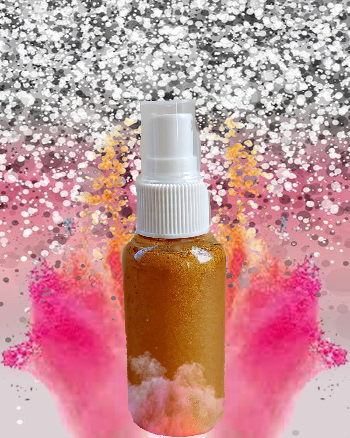 Gold Shimmer Body Spray/Natural Body Spray/ MIDAZ Etsy