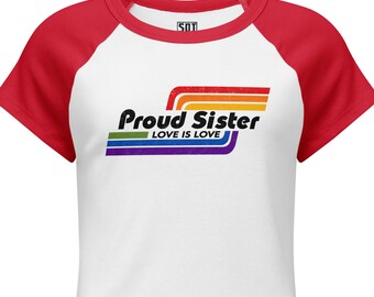 Proud Sister Baby Tee