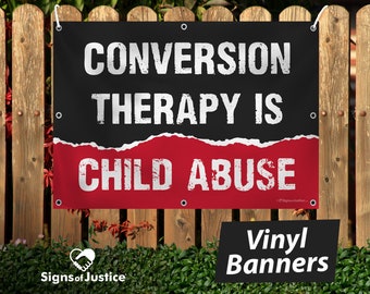 Vinyl Banner - Conversion Therapy