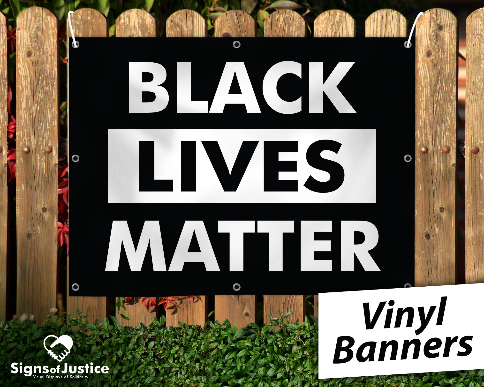 Vinyl Banner - Black Lives Matter