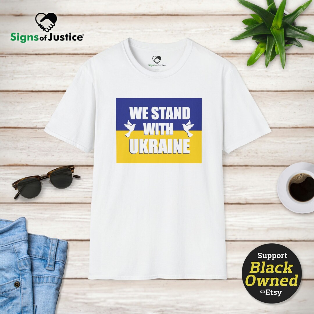 We Stand With Ukraine Tshirts, Hoodies, Sweatshirts & More... Etsy