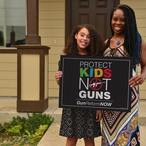 Protect Kids Not Guns Yard Sign // 2-sided // Protest Sign // Gun ...
