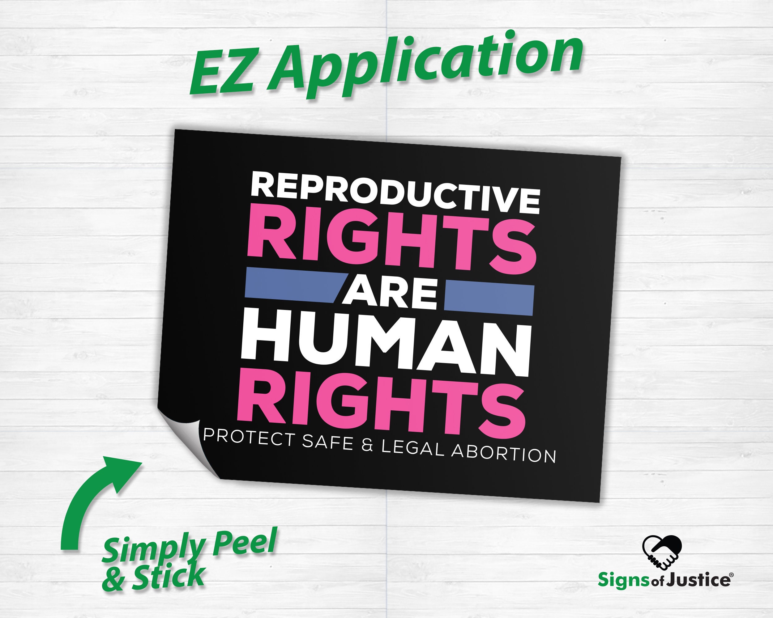 Reproductive Rights Bumper Sticker // 6x4.5 // Protective - Etsy