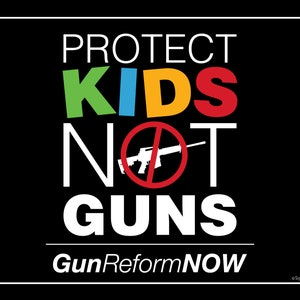 Protect Kids Not Guns Yard Sign // 2-sided // Protest Sign // Gun ...