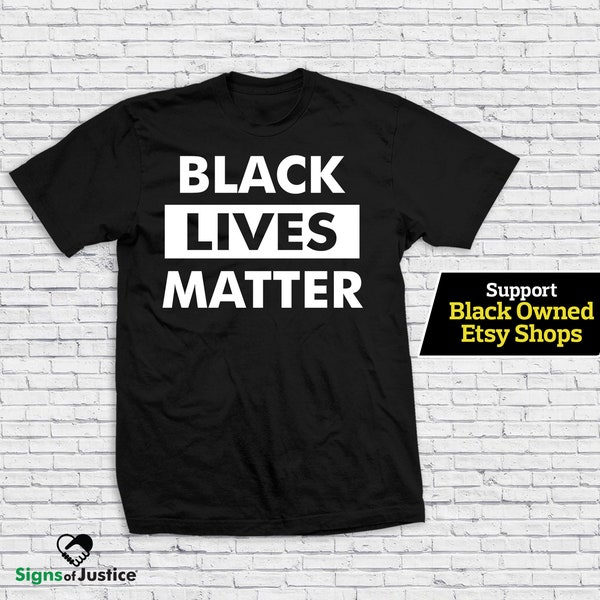 Black Lives Matter T-shirt // Soft Style // Resistance // Social Justice Tee // BLM Apparel