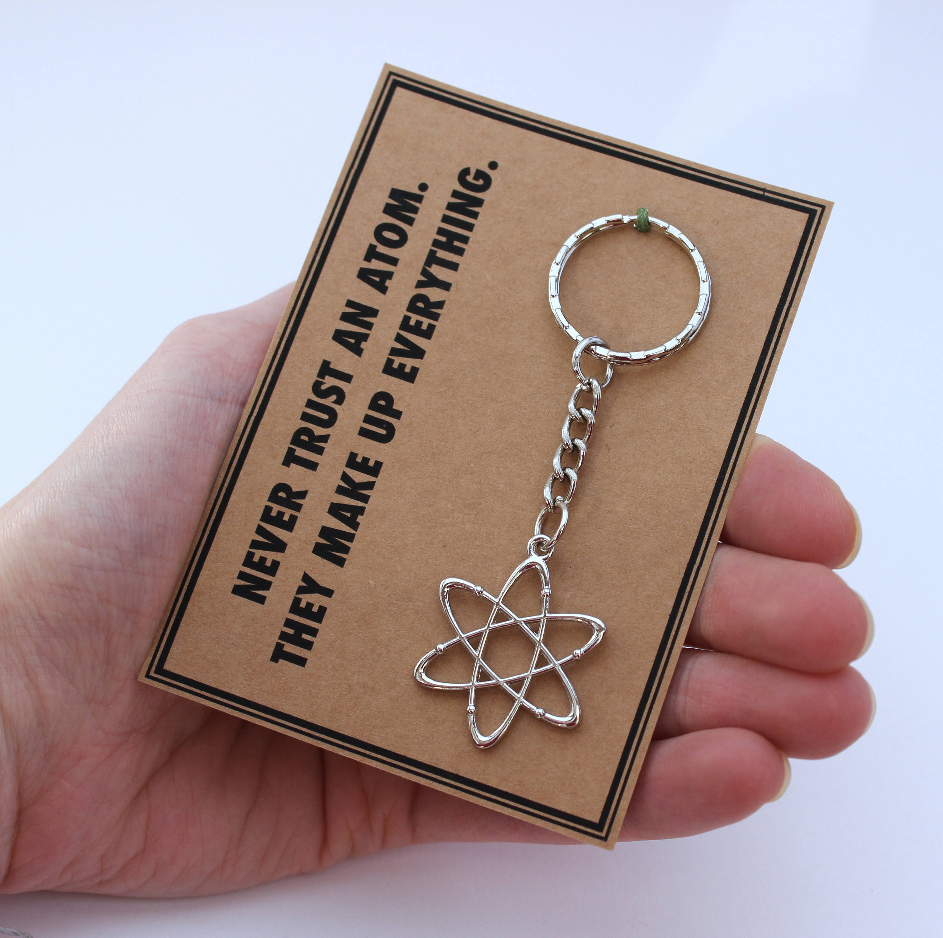 Science Teacher Gift Geek Gift Science Keychain Scientist Etsy