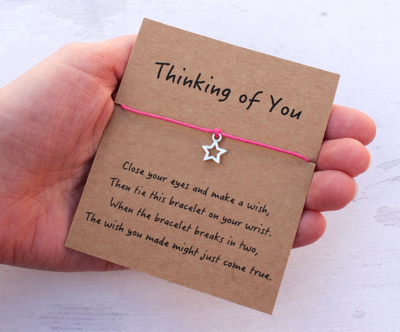 Thinking of You Gift Thinking of You Card Cheer Up Gift Get Etsy