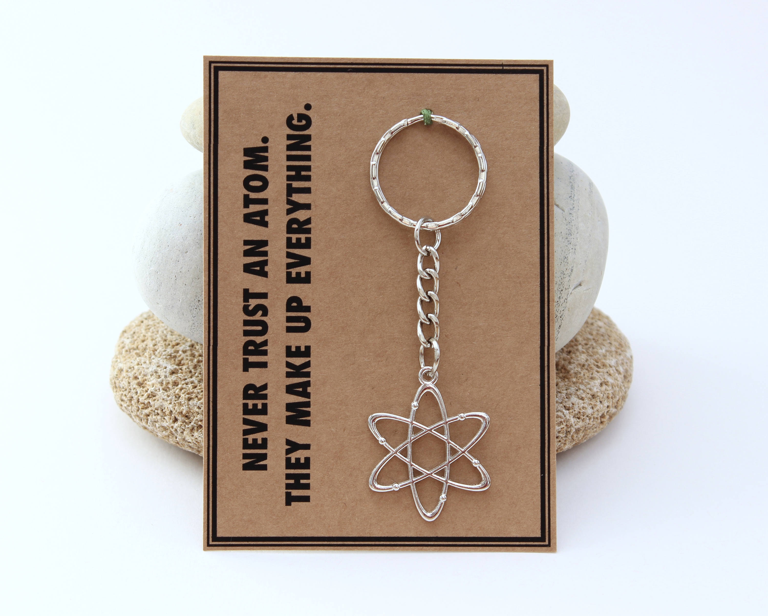 Science Teacher Gift Geek Gift Science Keychain Scientist Etsy