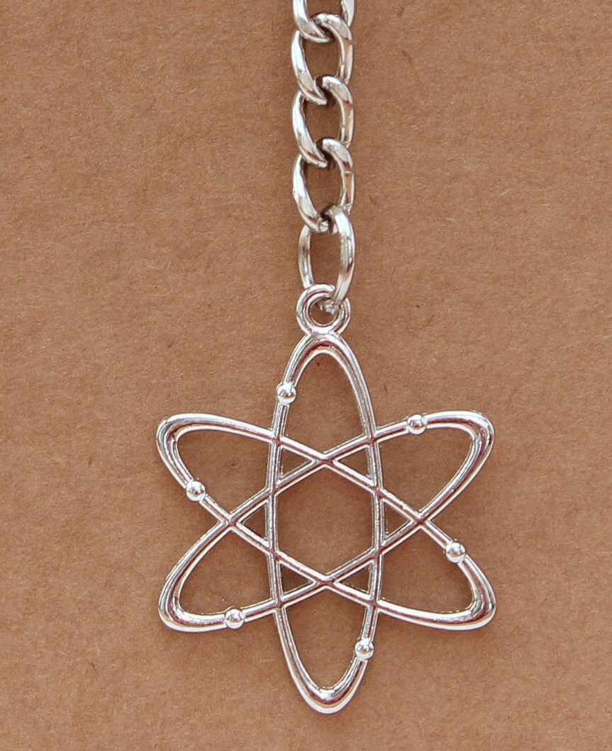 Science Teacher Gift Geek Gift Science Keychain Scientist Etsy