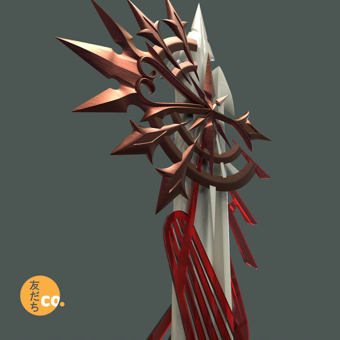 Ultima Keyblade KH3 3d printed replica Etsy