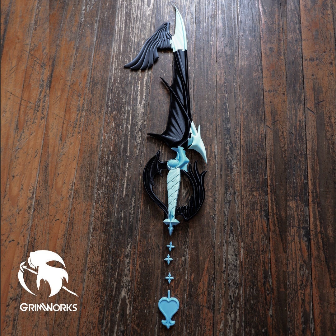 Way To The Dawn 3d Printed Replica Keyblade Etsy