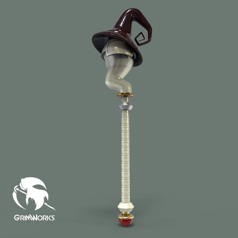 Mage's Staff Donald kingdom Hearts 3d printed staff Etsy