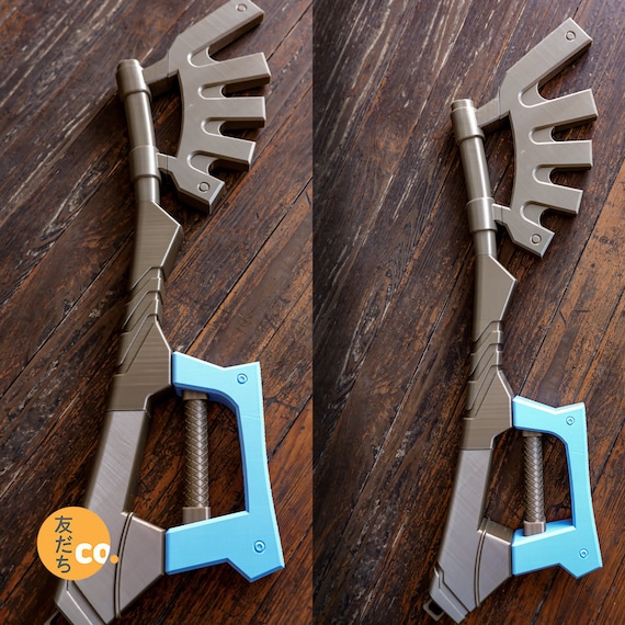 Wayward Wind Keyblade 3d Printed Replica Etsy