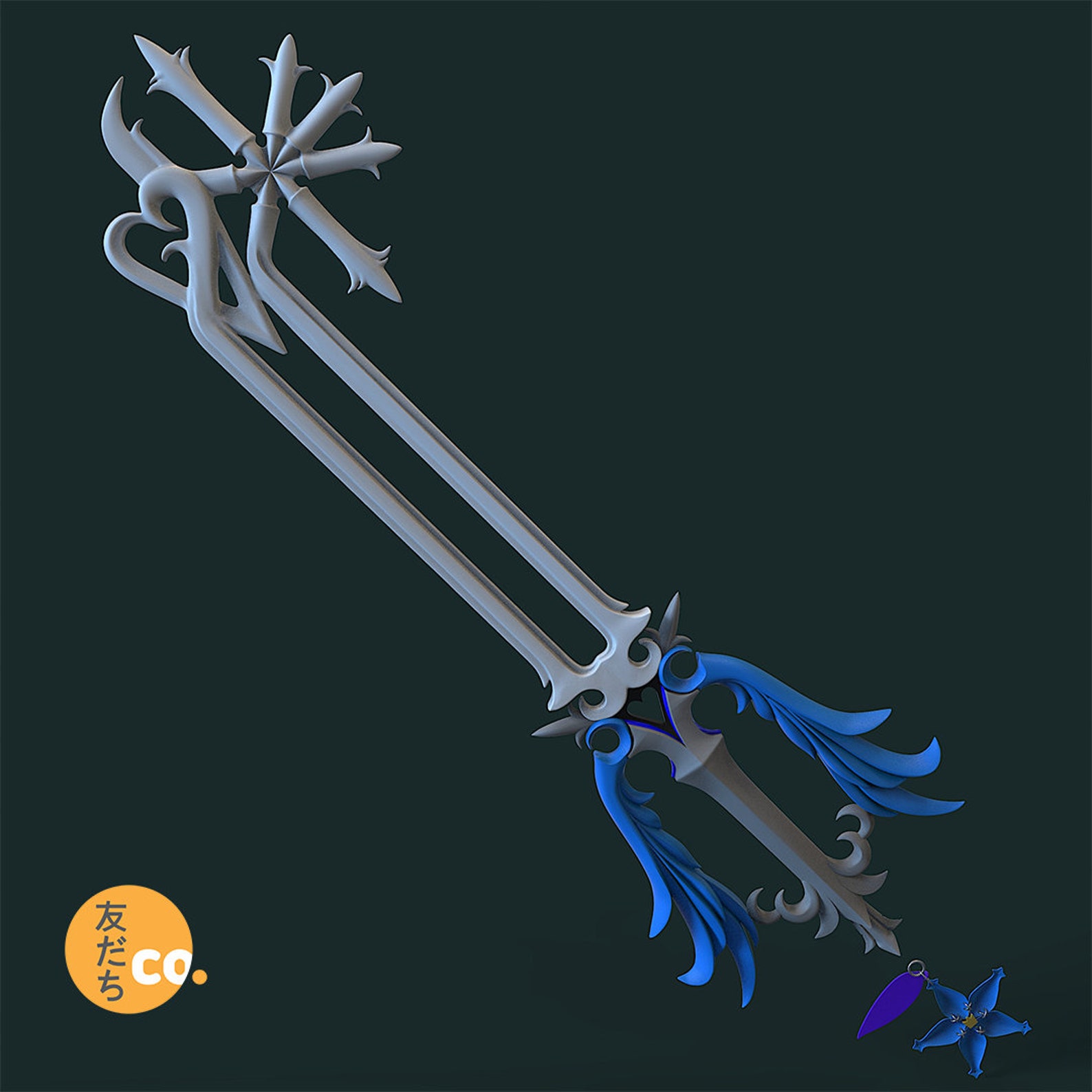 Oathkeeper Keyblade 3D printed keyblade replica | Etsy